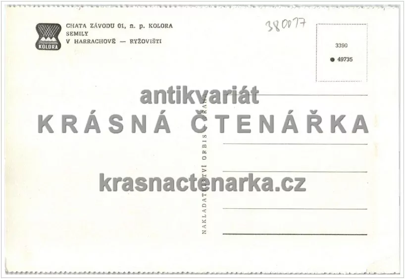 HARRACHOV - RYŽOVIŠTĚ (chata Kolora)
