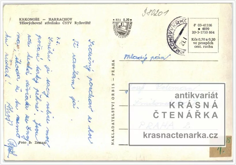 HARRACHOV - RYŽOVIŠTĚ (výcvikové středisko ČSTV)