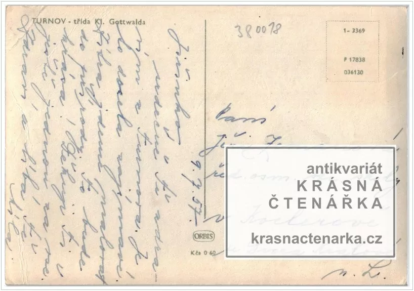 TURNOV (tř. Kl. Gottwalda, nyní Hluboká)