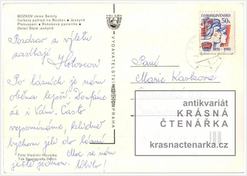 BOZKOV a Bozkovské jeskyně