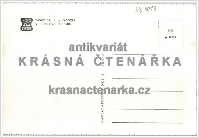 BENEŠOV U SEMIL (továrna Kolora)