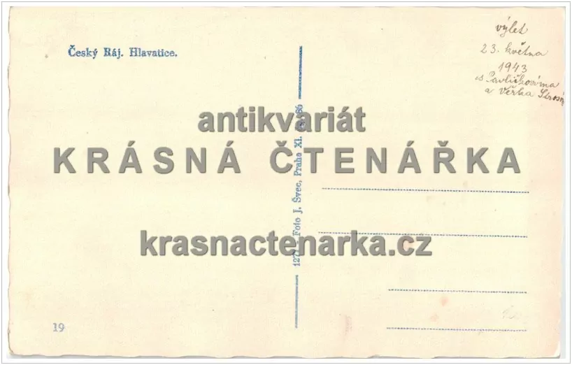 skalní vyhlídka HLAVATICE (CHKO Český ráj)