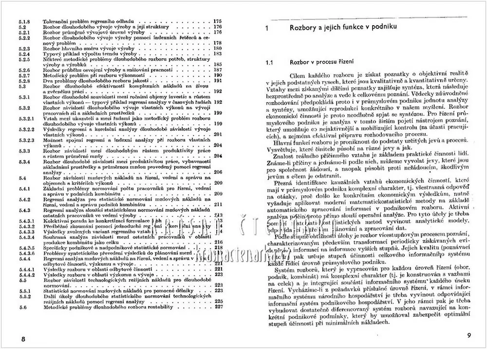 ROZBORY V SOCIALISTICKÉM VÝROBNÍM PODNIKU (Beyer / Walter)