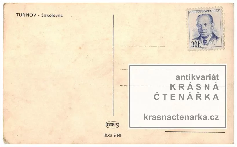TURNOV (sokolovna i s pomníkem Dr. Miroslava Tyrše)