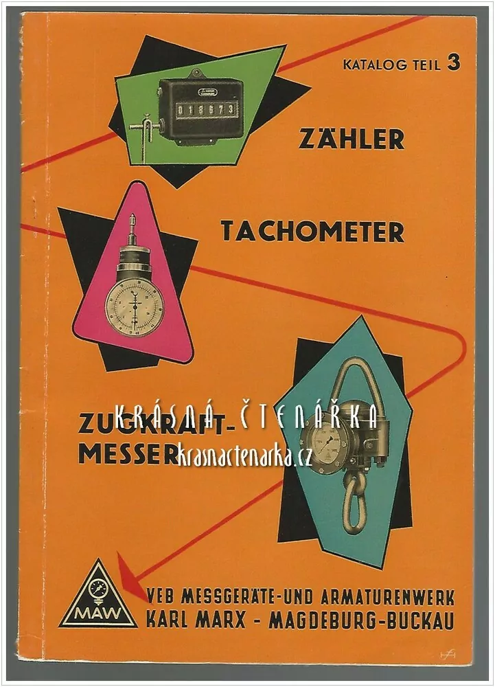 Katalog: ZÄHLER, TACHOMETER, ZUGKRAFT-MESSER