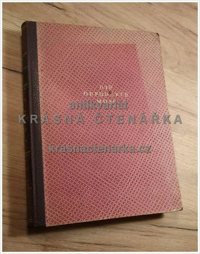 DIE GEPUDERTE MUSE, Französische Verserzählungen des Rokoko (překlad Fulda Ludwig)