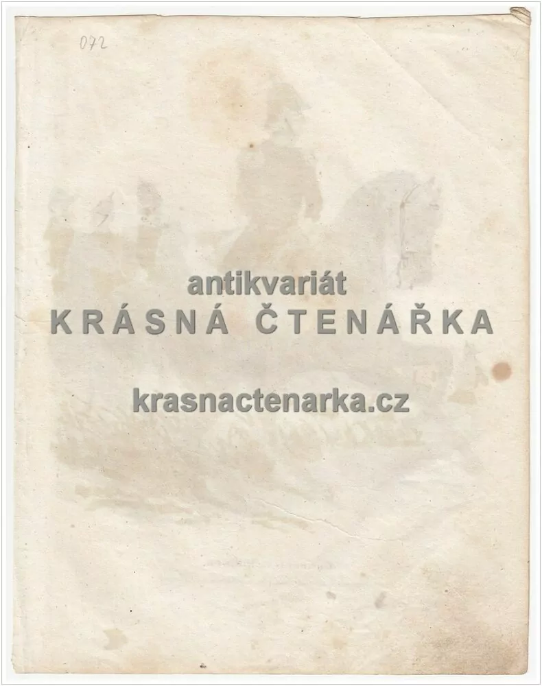 GENERAL V. WILLISEN (NĚMECKO) / UNIFORMY (Chalupa / Medau, kolorovaná litografie)