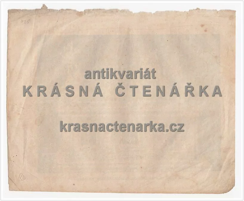 MAUSOLEUM IN DER SCHLOSSKIRCHE ZU PRAG (Tschuppik / Medau, litografie)