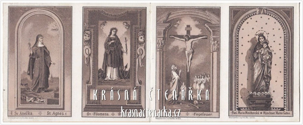 PŘÍBRAM, Album Svaté Hory, vydáno cca 1900