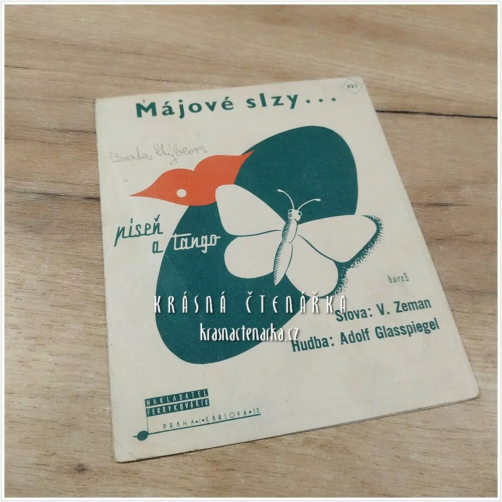 Píseň MÁJOVÉ SLZY ...