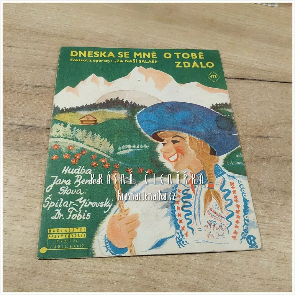 Píseň DNESKA SE MNĚ O TOBĚ ZDÁLO