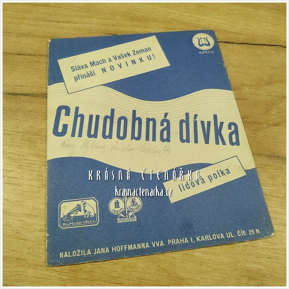 Píseň CHUDOBNÁ DÍVKA