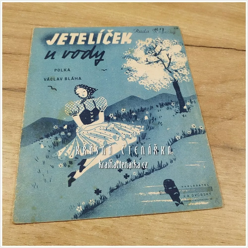 Píseň JETELÍČEK U VODY