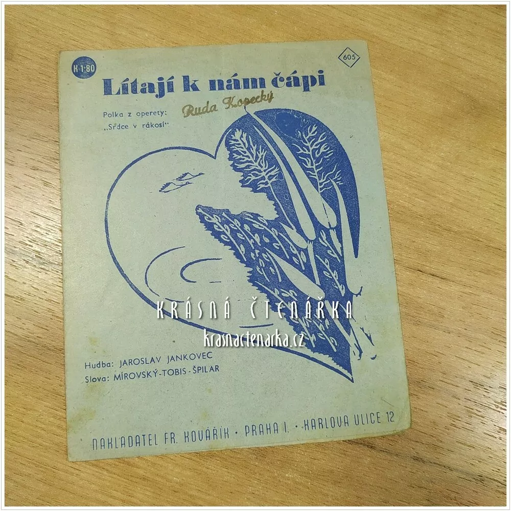 Píseň LÍTAJÍ K NÁM ČÁPI