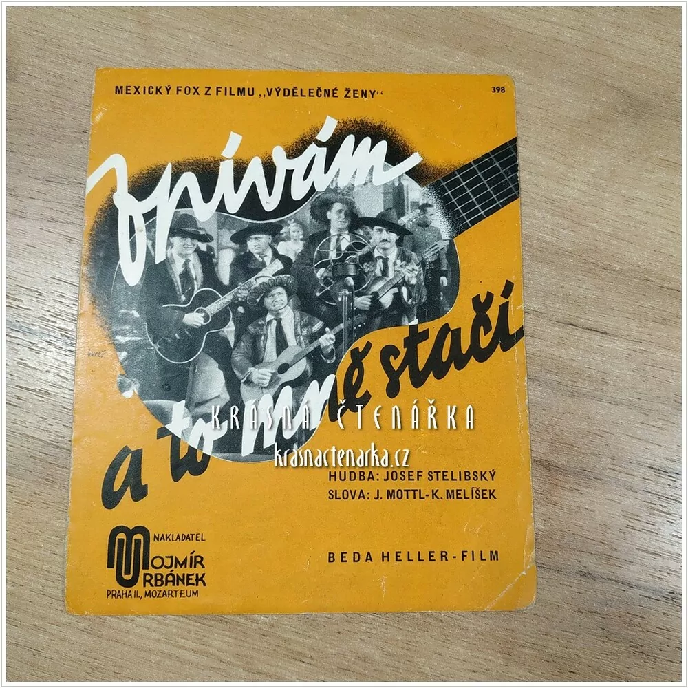 Píseň ZPÍVÁM A TO MNĚ STAČÍ