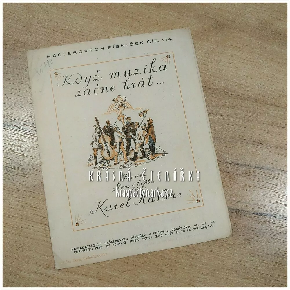 Píseň KDYŽ MUZIKA ZAČNE HRÁT ...