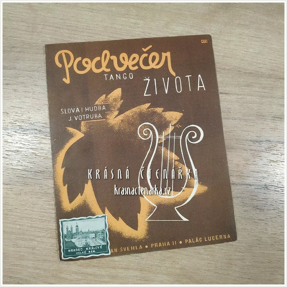 Píseň PODVEČER ŽIVOTA