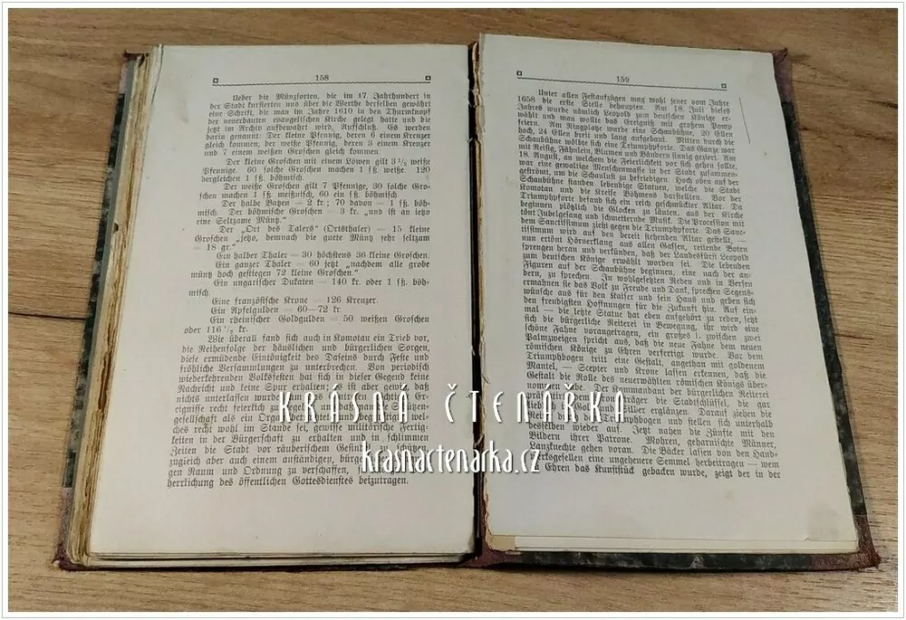 GESCHICHTE DER KÖNIGL. STADT KOMOTAU (Dějiny města Chomutova) (Krahl P. J.)