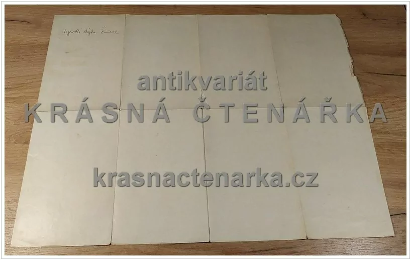 MAPA: MÝTO VYSOKÉ - RYCHNOV - ŽAMBERK