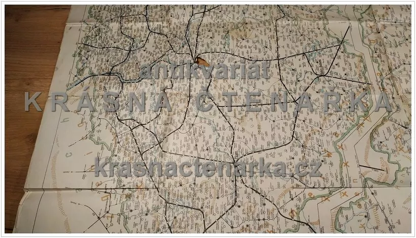 ČESKOSLOVENSKO, Dopravní mapa