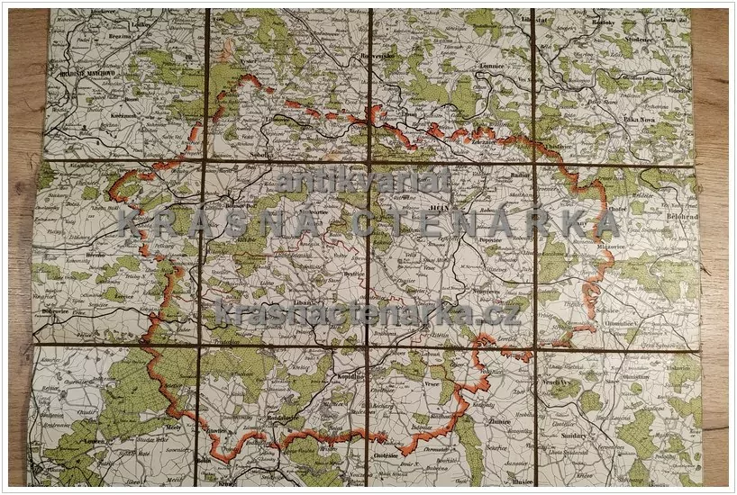 MAPA: JIČÍN A OKOLÍ