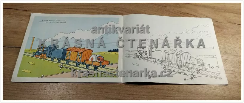 НОВИЧОК (Omalovánky) (Pohádka o traktoru, který nikoho neznal)