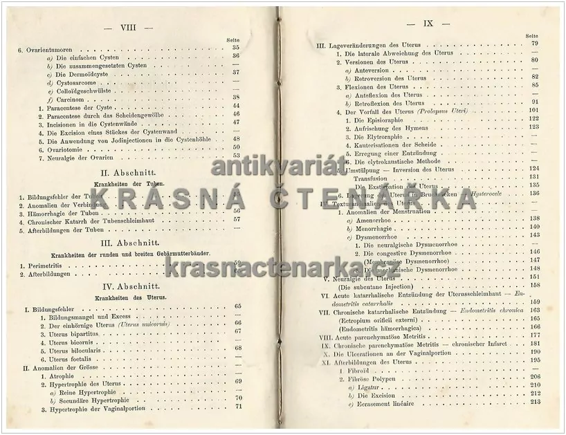 COMPENDIUM DER FRAUENKRANKHEITEN (Braun Gustav August)
