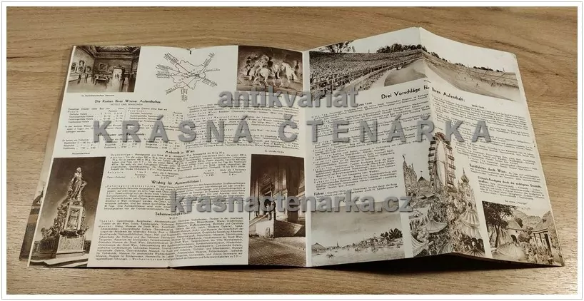 Turistický leták: NACH WIEN ZU ALLEN JAHRESZEITEN