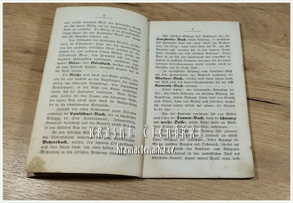 DER ÜBERSCHWEMMUNG vom 1. und 2. August 1858 im nordöstlichen Böhmen (Povodeň v severních Čechách) (Hübner August)