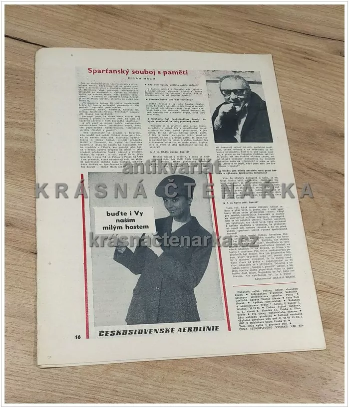 SPARTAKLUB 10-12 / 1971, Občasník velké rodiny přátel slavného klubu