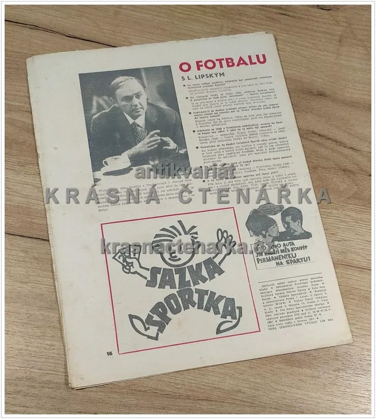 SPARTAKLUB 2-3 / 1971, Občasník velké rodiny přátel slavného klubu