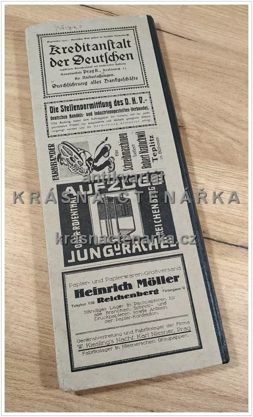 Stiepels GESCHÄFT- UND KONTOR- VORMERK- KALENDER für das Jahr 1925