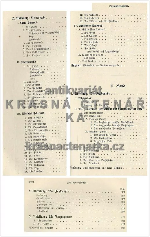 WEIDMANNS PRAKTIKA zu Holz, Feld und Wasser (myslivost, lovectví) (Dombrowski von Ernst Ritter)