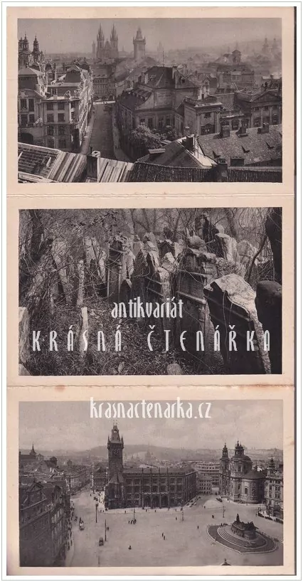 PRAHA (Leporelo s 12 ks pohlednic)