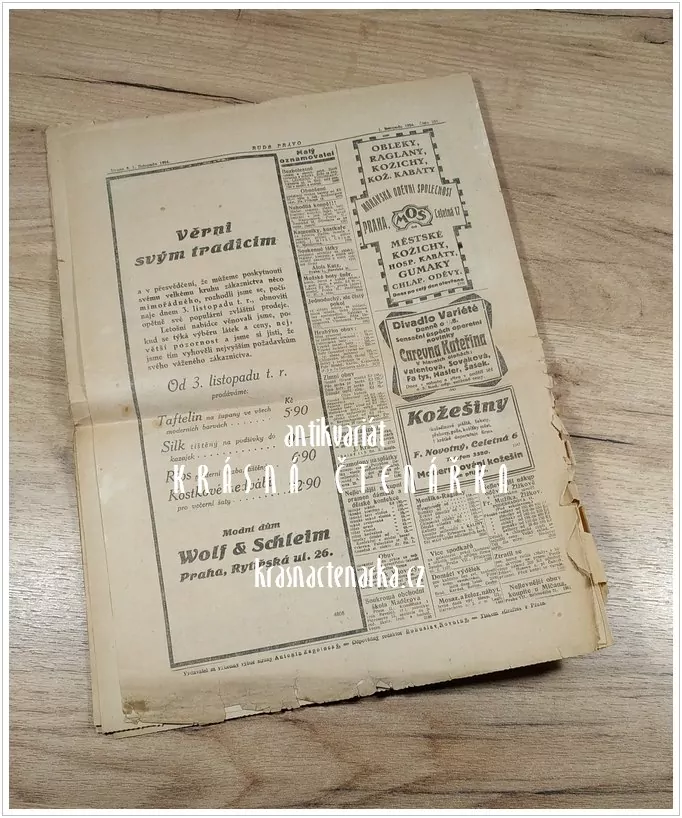 RUDÉ PRÁVO, číslo 257 / 1924