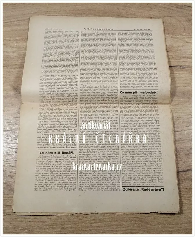 RUDÉ PRÁVO, číslo 214 / 1924