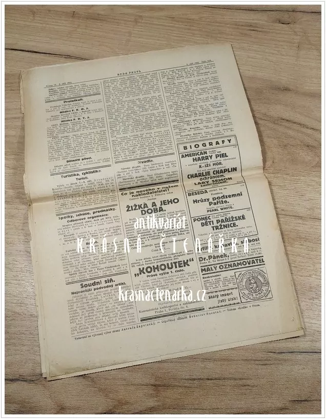 RUDÉ PRÁVO, číslo 210 / 1924