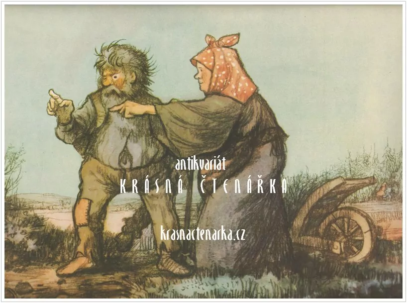 PERNÍKOVÁ CHALOUPKA, pohádka podle Bartošovy Kytice (il. Podhajský Jan)