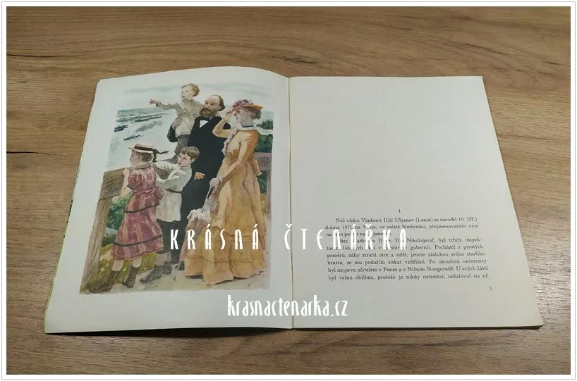 DĚTSKÁ ŠKOLNÍ LÉTA ILJIČE (Uljanovová A., il. Rakutin J.)