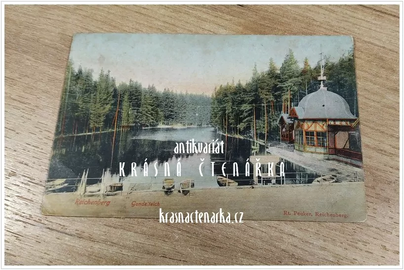 LIBEREC, Labutí jezírko a restaurace Rybářská bašta