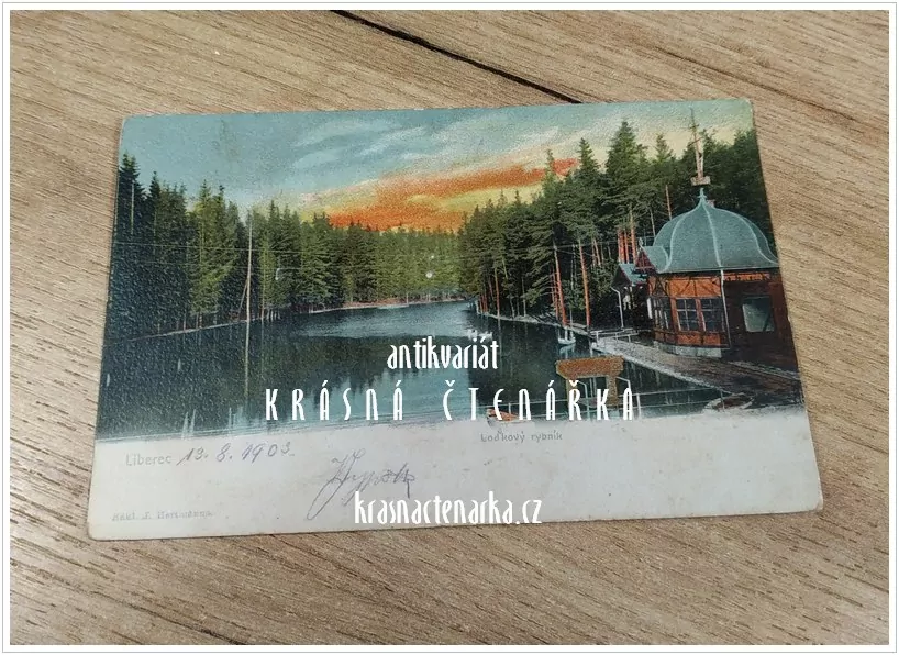 LIBEREC, Labutí jezírko a restaurace Rybářská bašta