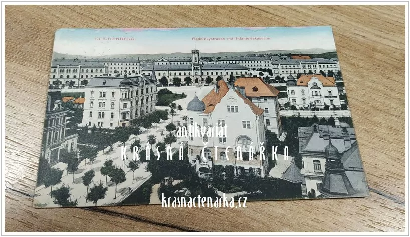 LIBEREC, Dolní kasárna a ulice Vítězná