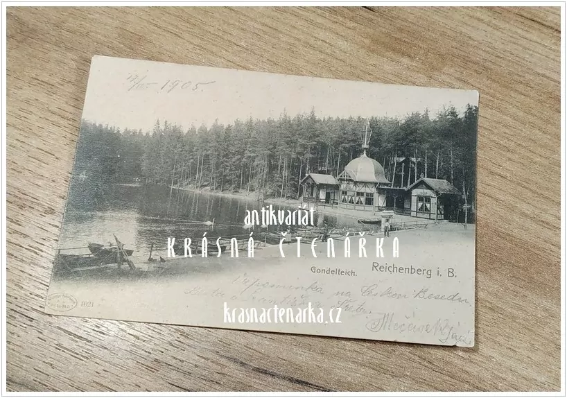 LIBEREC, Labutí jezírko a restaurace Rybářská bašta