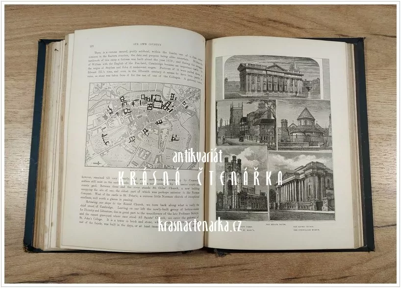 OUR OWN COUNTRY, Decriptive, Historical, Pictorial, 2 díly, vydáno cca 1890