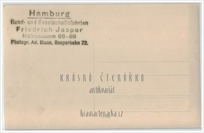 VYHLÍDKOVÝ AUTOBUS, Fridrich Jasper, Hamburg