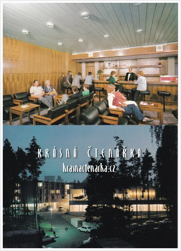 MÁCHOVO JEZERO, Zotavovna ROH Rudý říjen (konvolut 9 ks)