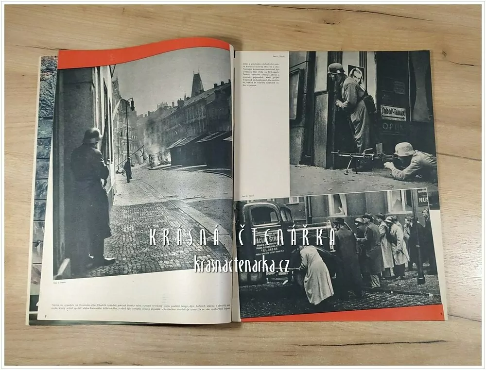 KVĚTNOVÁ REVOLUCE, obrazový památník hrdinství a slávy z velkých dnů lidového povstání