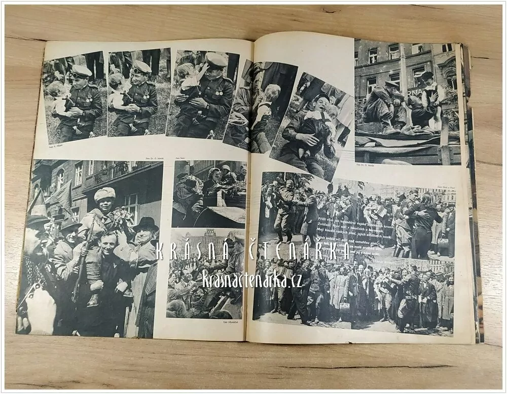 KVĚTNOVÁ REVOLUCE, obrazový památník hrdinství a slávy z velkých dnů lidového povstání