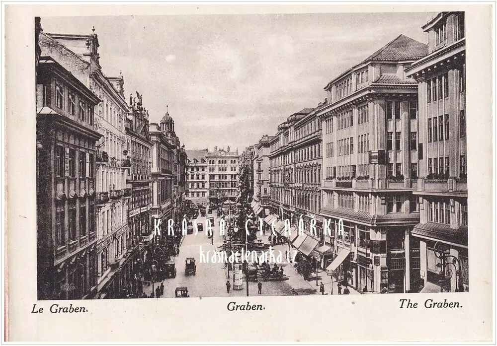 WIEN, Turistické obrázkové leporelo