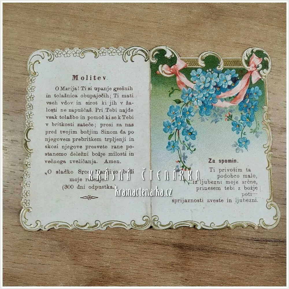 Náboženská ilustrace ZA SPOMIN